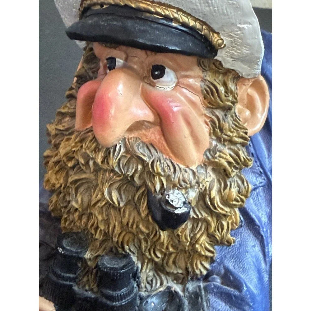 Wine Bottle Stand (Holder) Sailor With Binoculars - Nautical